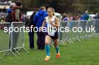 Girls Under-13s relay, 2025 Northern Cross Country Relays, Graves Park, Sheffield. Photo: David T. Hewitson/Sports for All Pics